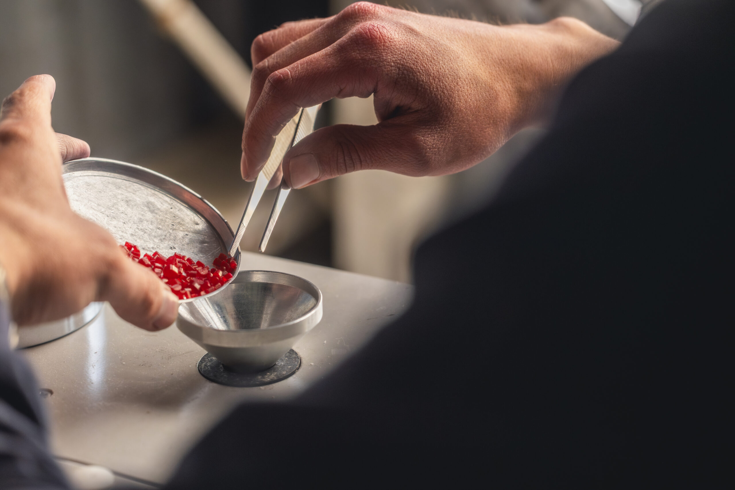 Technology developed at Imeko for the production of Celion